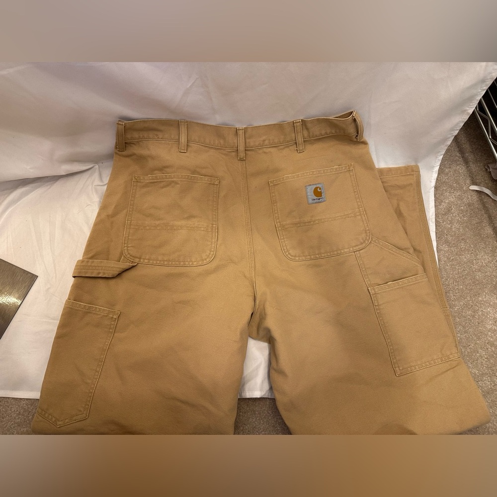 NWT Carhartt WIP Double Knee Pant in Bourbon NEW REVOLVE - Picture 10 of 13